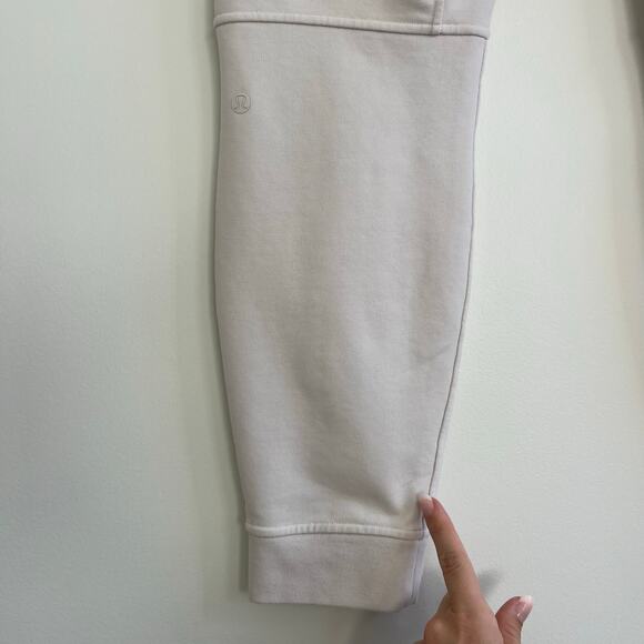 Lululemon Men’s City Sweat Jogger in White Opal Cream, Size Medium - Picture 11 of 14